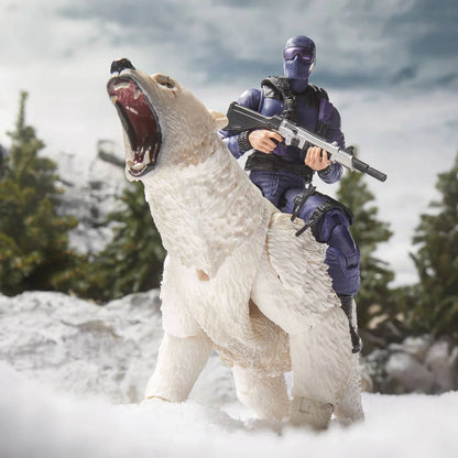GI Joe Classified Series Snakes Eyes with Polar Bear