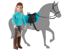 Heather, English Rider with Tack