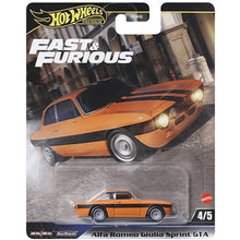 HW Fast and Furious 2025 Alfa Romeo Giulia Sprint GTA