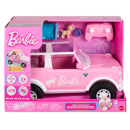 HW RC Barbie Ford Bronco W/Accessories
