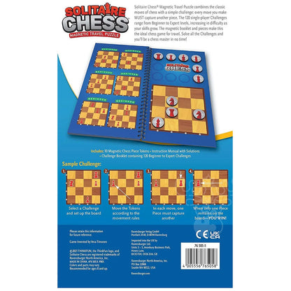 Solitaire Chess Magnetic Travel Puzzle