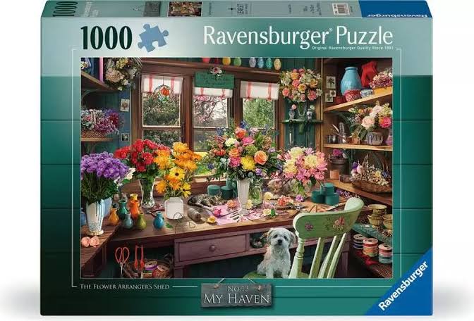 Flower Arranger's Shed 1000pc Puzzle