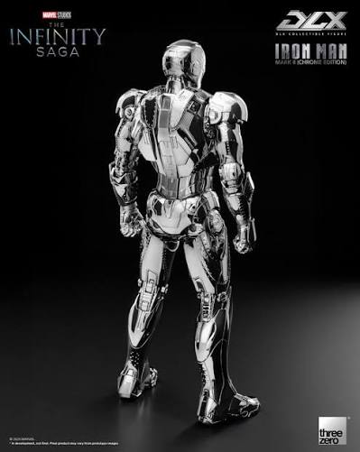 Marvel Infinity Saga Iron Man Mark 2 Chrome DLX