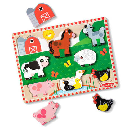 Farm Chunky Puzzle 8pc