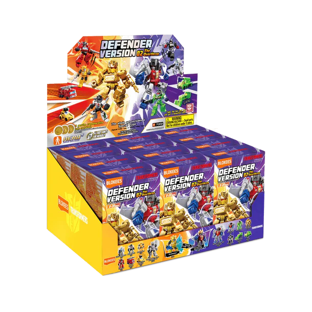 BLOKEES Transformers Defender 02 The Overthrow BLIND BOX