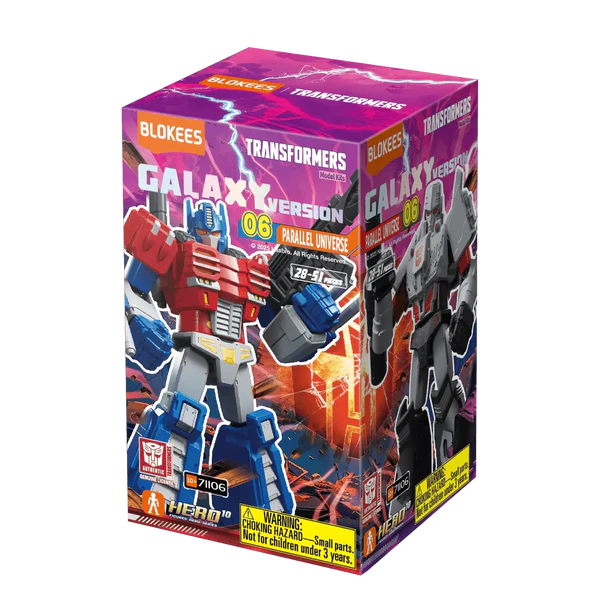 BLOKEES Transformers Galaxy Version 06 Parallel Universe BLIND BOX