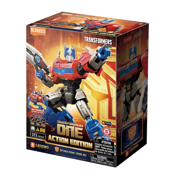 BLOKEES Transformers Action Edition 04 ONE Optimus Prime