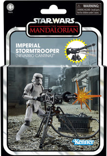 Star Wars The Vintage Collection Deluxe Imperial Stormtrooper and E-Web Cannon
