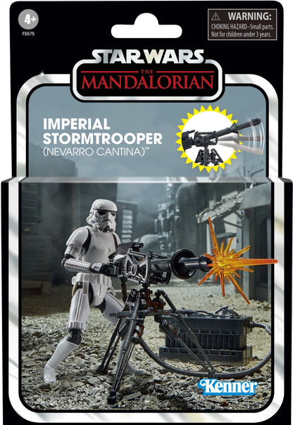Star Wars The Vintage Collection Deluxe Imperial Stormtrooper and E-Web Cannon