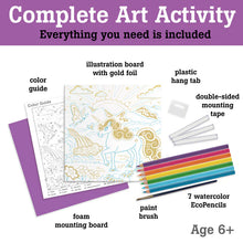 Paint By Number Unicorn Foil Fun