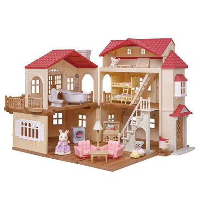 Red Roof Country Home Secret Attic Playroom Gift Set - Calico Critters