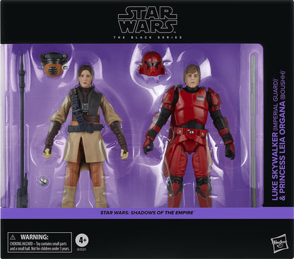 SW The Black Series SOTE Luke & Princess Leia