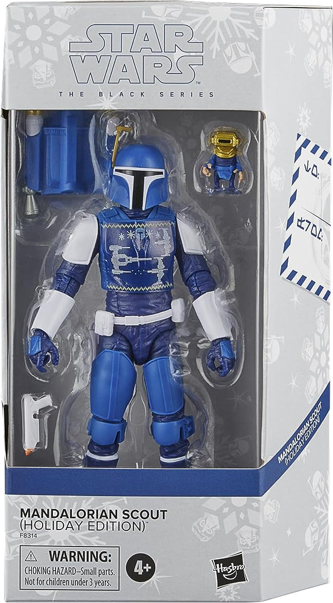 SW Black Series Mandalorian Scout Holiday Edition