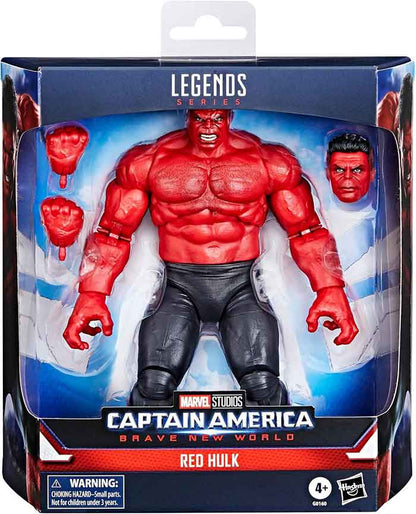 Marvel Legends Captain America: Brave New World Red Hulk Deluxe 6-Inch Action Figure