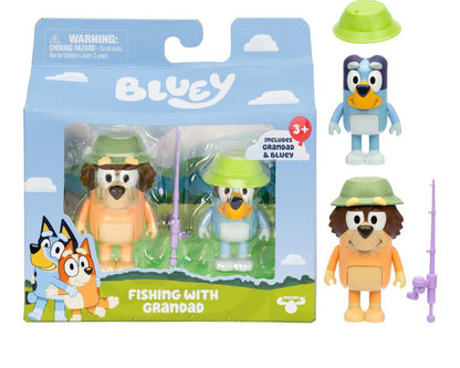 Bluey S11 2pk Figures Assorted