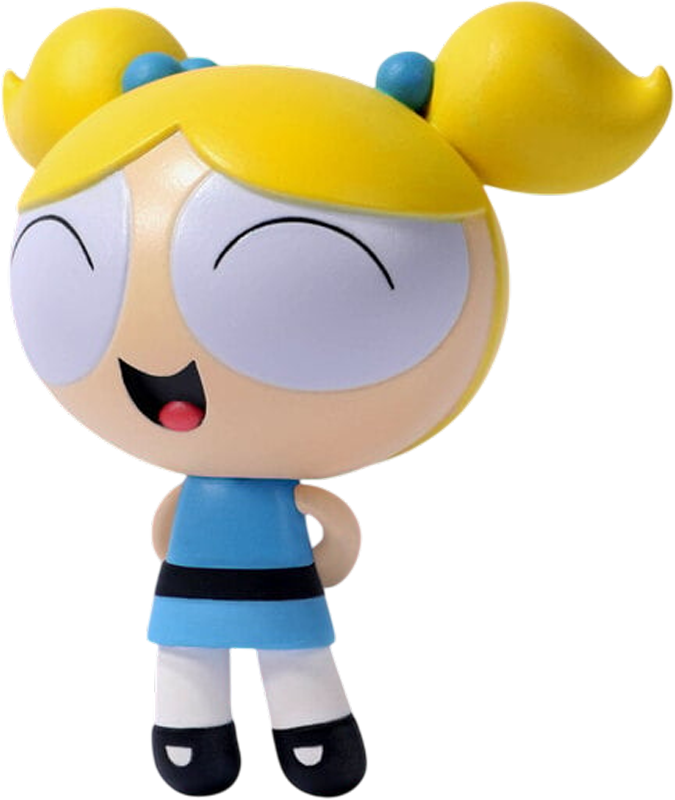 Powerpuff Girls Bubbles 5 Points Action Figure
