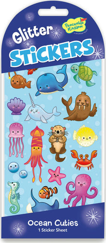 Glitter: Underwater Fun Stickers