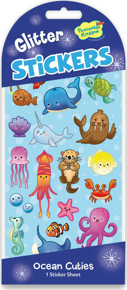 Glitter: Underwater Fun Stickers