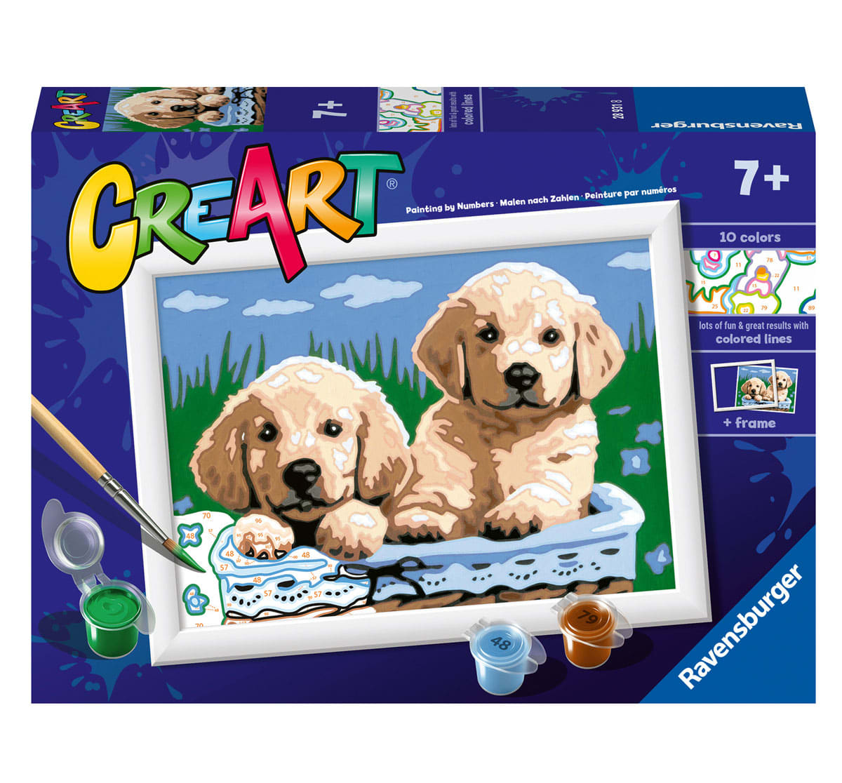 CreArt: Cute Puppies 5x7