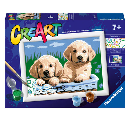 CreArt: Cute Puppies 5x7