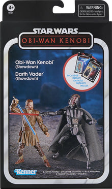 Star Wars The Vintage Collection Krrsantan Obi-Wan Kenobi and Darth Vader