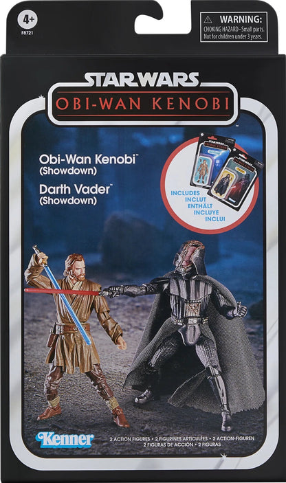 Star Wars The Vintage Collection Krrsantan Obi-Wan Kenobi and Darth Vader