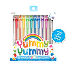 Yummy Yummy: Scented Glitter Gel Pens (Set of 12)