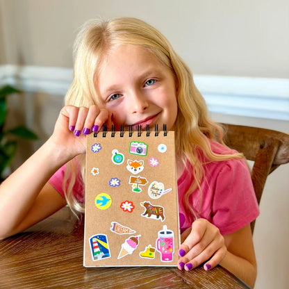 Girl Scouts: S'mores Scented Stickers (Set of 2 Sheets & 6 Die-Cut)