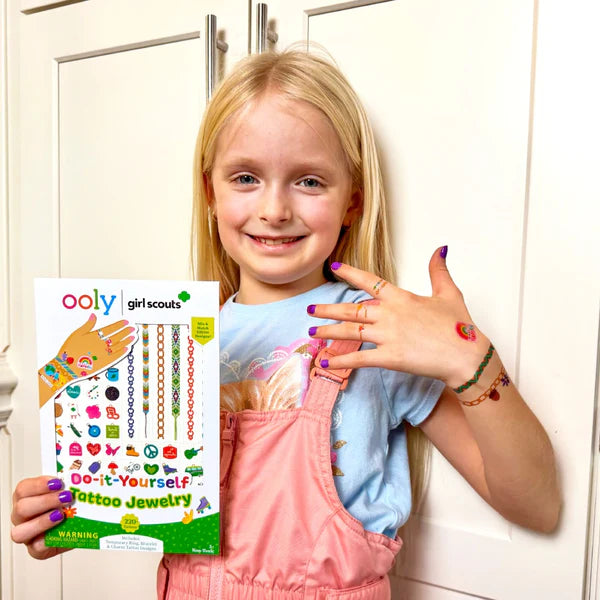 Girl Scouts: Do-It-Yourself Tattoo Jewelry (3 Sheet Set)