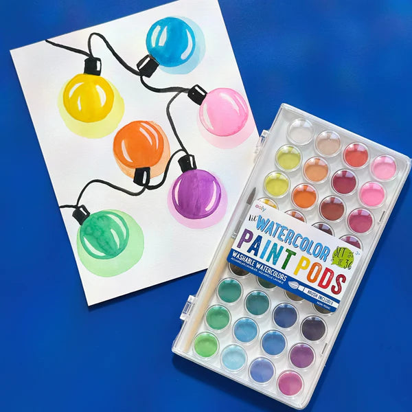 Lil' Watercolor Paint Pods (37 PC Set)