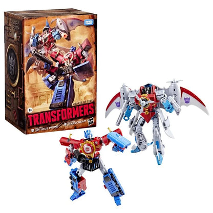 Transformers Hearts of Steel Optimus Prime and Starscream