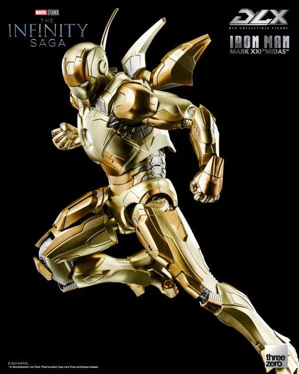 Infinity Saga Iron Man Mark 21 Midas Deluxe Action Figure
