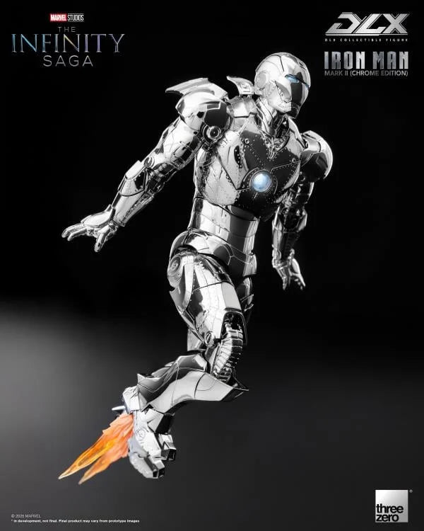 Marvel Infinity Saga Iron Man Mark 2 Chrome DLX