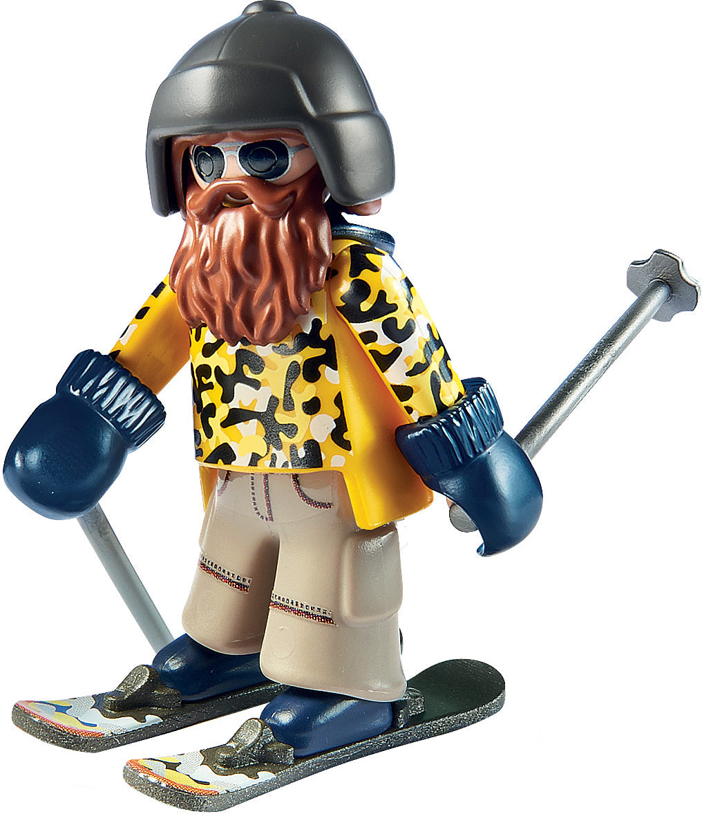 Skier with Poles (PM-9284)