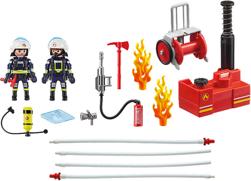Firefighters with Water Pump (PM-9468)