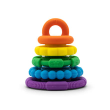 Jellystone Rainbow Stacker Teether & Toy - Rainbow