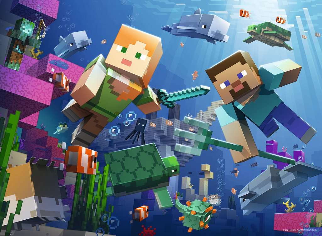 Minecraft 200pc XXL Puzzle