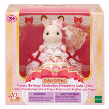 Happy Birthday Freya Strawberry Cake Dress - Calico Critters