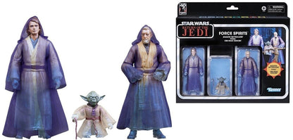 SW Black Series Force Ghost 3-Pack Anakin, Yoda, Obi-Wan