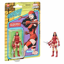 Marvel Legends Retro Elektra 3 3/4 inch Action Figure