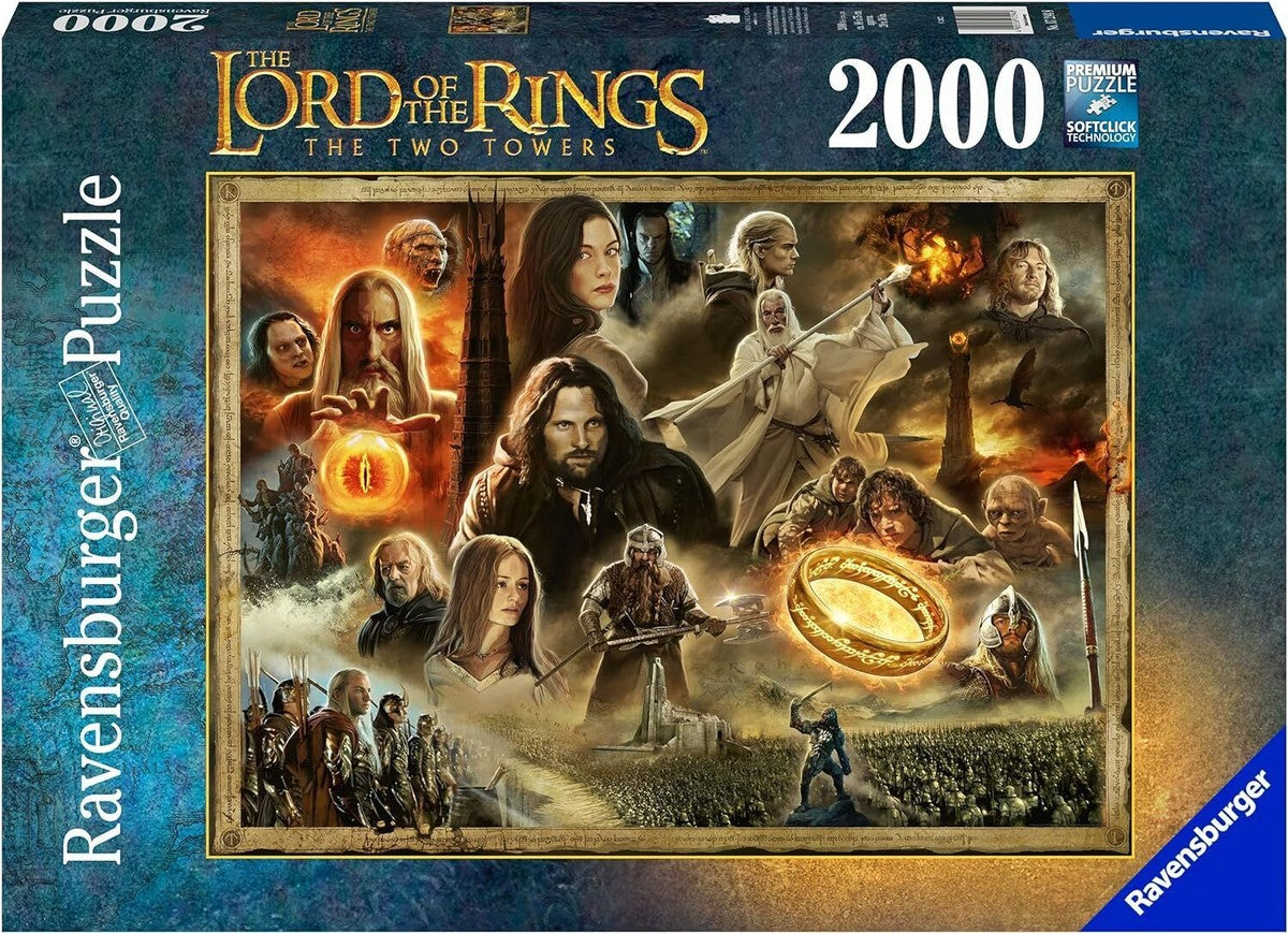 The Lord of the RIngs: Two Towers 2000pc