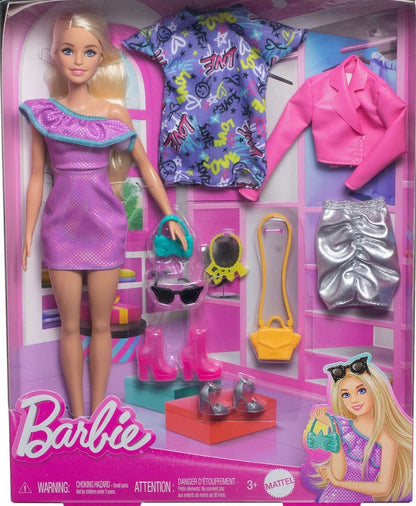 Barbie Doll + Party Fashions
