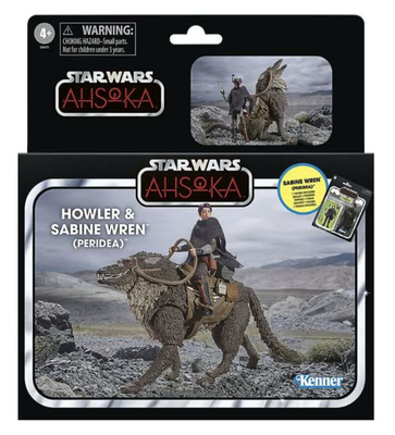 Star Wars The Vintage Collection Sabine Wren and Howler (Peridea) 3 3/4-Inch Action Figure Set