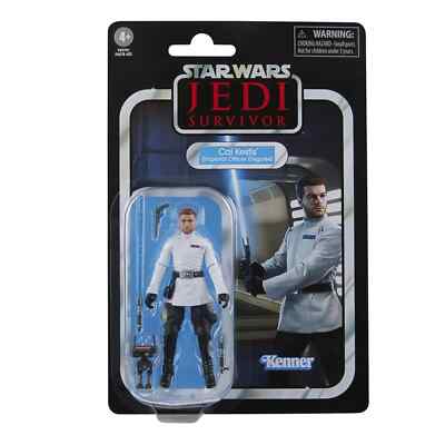 Star Wars The Vintage Collection Cal Kestis (Imperial Officer Disguise) 3 3/4-Inch Action Figure