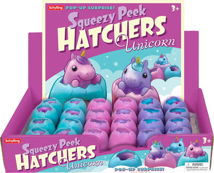 Unicorn-Squeezy Peek Hatchers