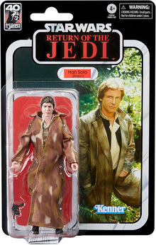 SW Black Series Han Solo Endor Trenchcoat 6-Inch Action Figure