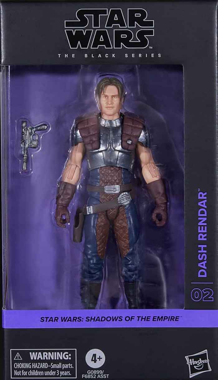 Star Wars The Black Series Dash Rendar 6-inch Action Figure