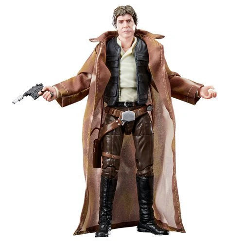 SW Black Series Han Solo Endor Trenchcoat 6-Inch Action Figure