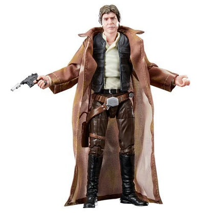 SW Black Series Han Solo Endor Trenchcoat 6-Inch Action Figure