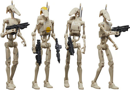 Star Wars The Vintage Collection Battle Droid 4-Pack